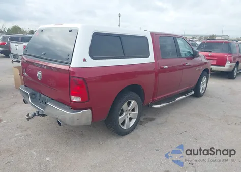 2012 Ram 1500 Slt из США, поврежденный, VIN 1C6RD6LT5CS348901